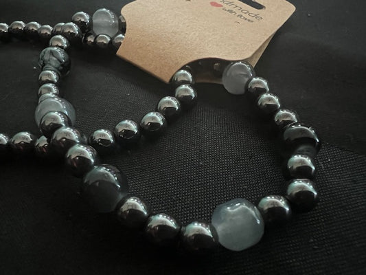 Mens Hematite Set